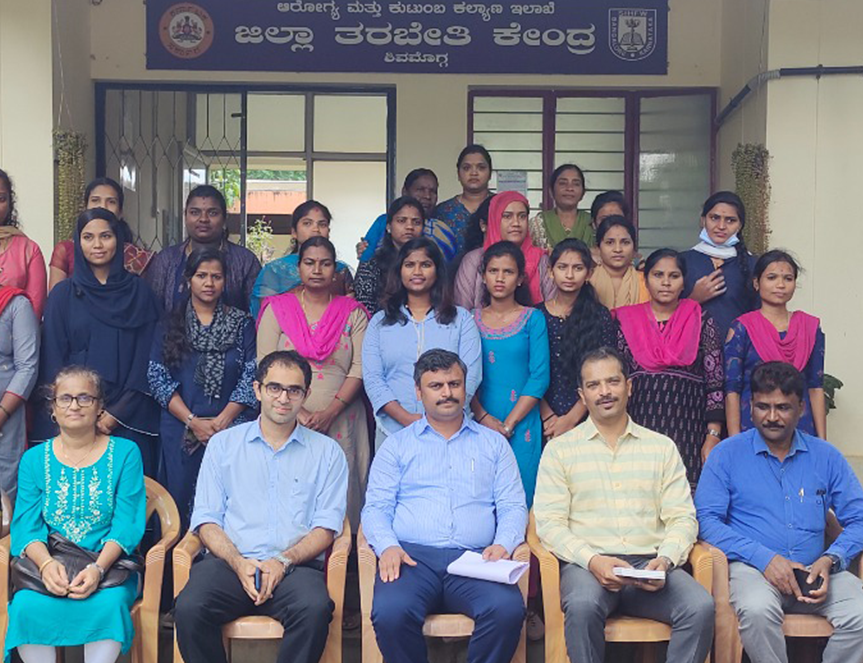 KANTAR – ECIPH skill training flagged off by DC Shivamogga