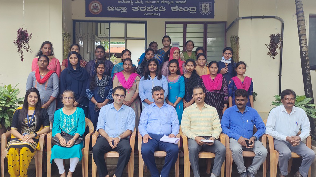 KANTAR – ECIPH skill training flagged off by DC Shivamogga