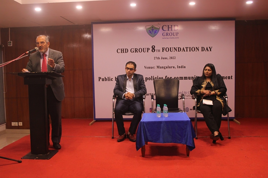Public Health in all policies deliberated at CHD Group 8th Foundation Day