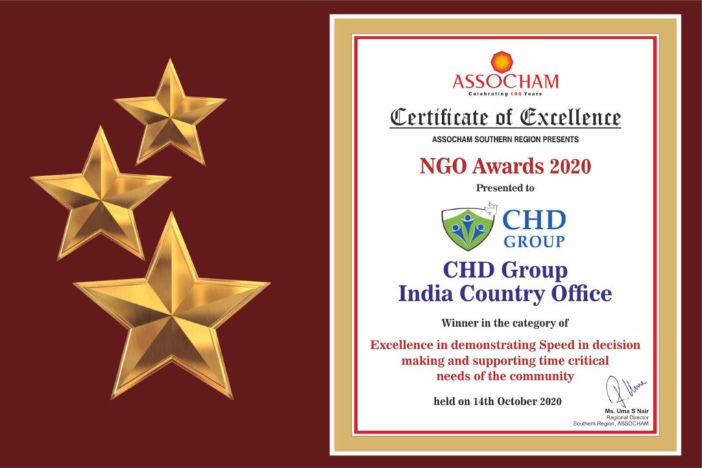 ASSOCHAM - NGO Awards - CHD Group